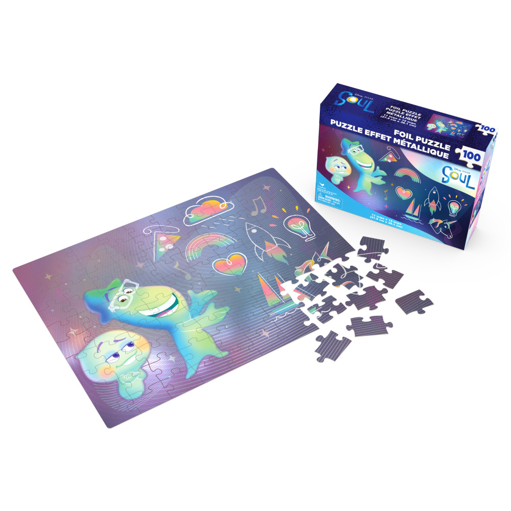 Pixar's Soul Foil 100-Piece Puzzle | Toys R Us Canada