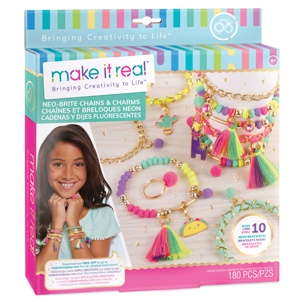 Make It Real - Neon Chains And Charms | Toys R Us Canada