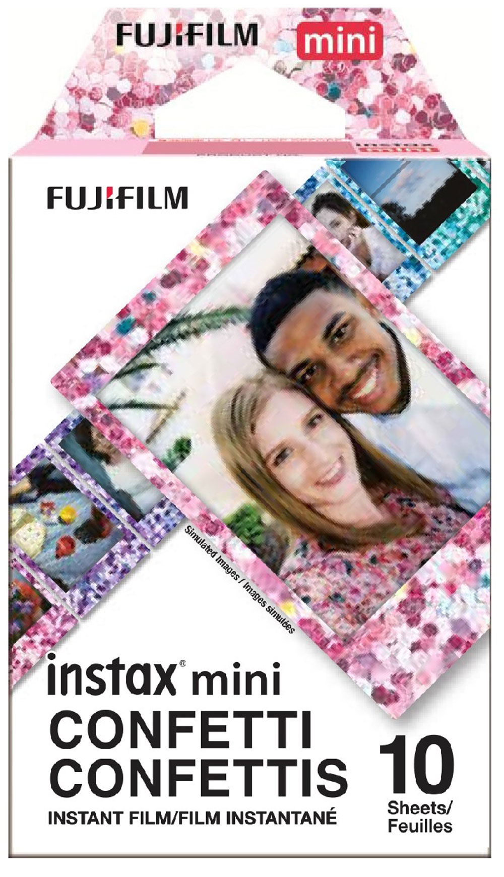 Fujifilm Instax Mini Confetti Instant Film - Single Pack (10 EXP