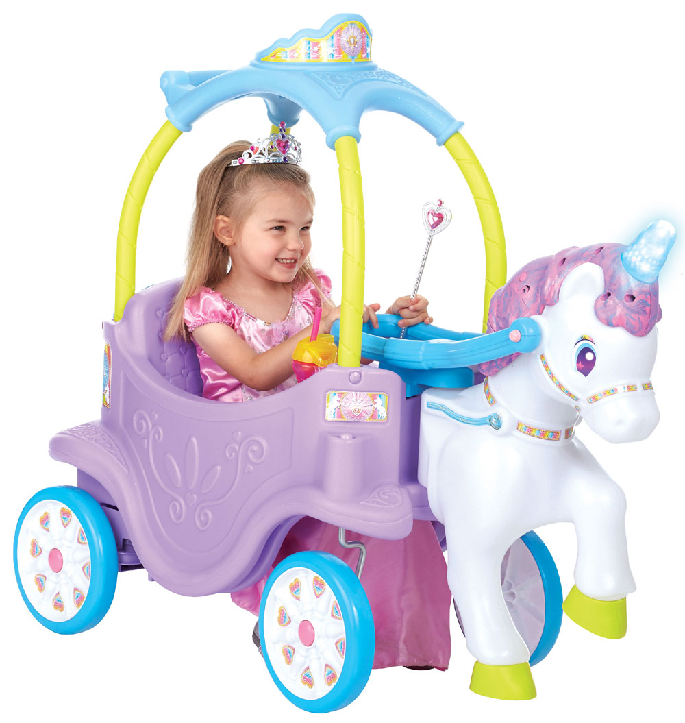 unicorn carriage little tikes
