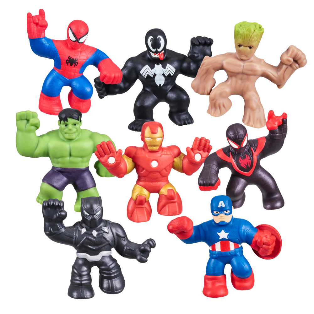 Heroes of Goo Jit Zu Coffret sous Licence Officielle héros Marvel, Figurine  - Hulk 41055 : : Jeux et Jouets