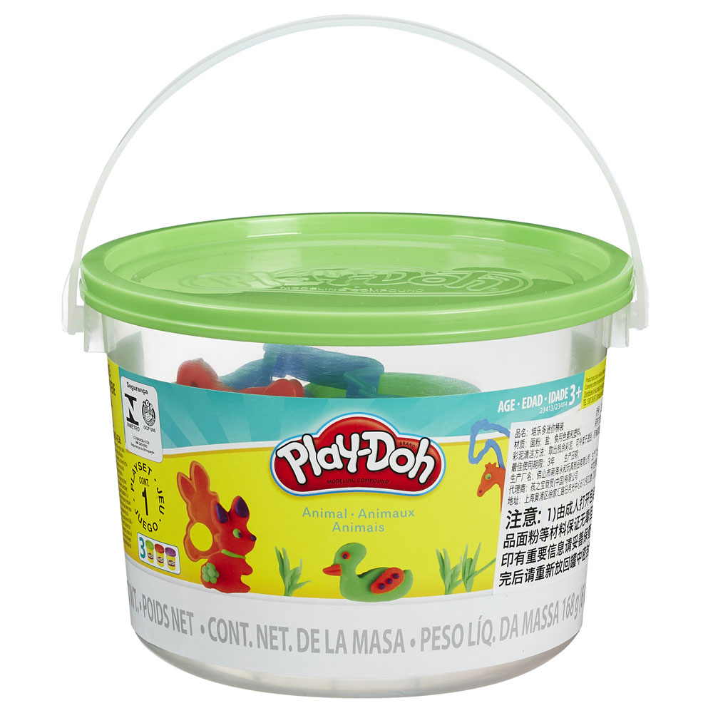 play doh animal discovery bucket