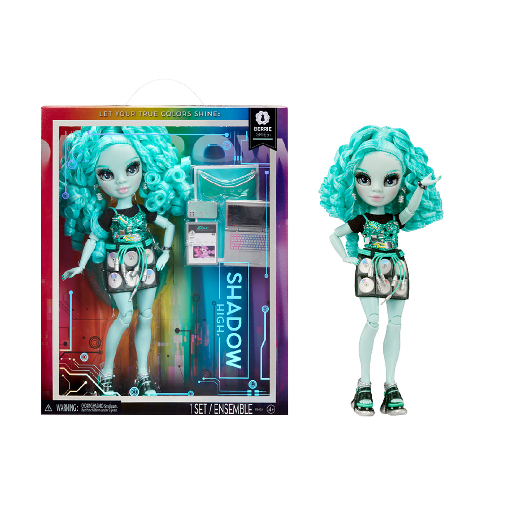 Poupée-mannequin artistique Rainbow High Color & Create avec yeux verts 