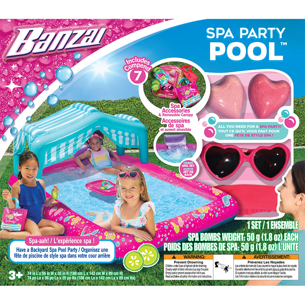 Banzai Spa Party Pool | Toys R Us Canada