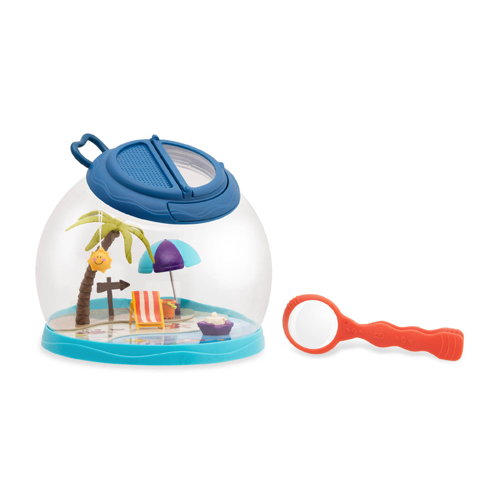 B. toys- Tiki Retreat Bug Catcher Kit – 1 Bug Cage with Tweezers &  Magnifying Glass – Bug Toys for Kids 4+ - Yahoo Shopping