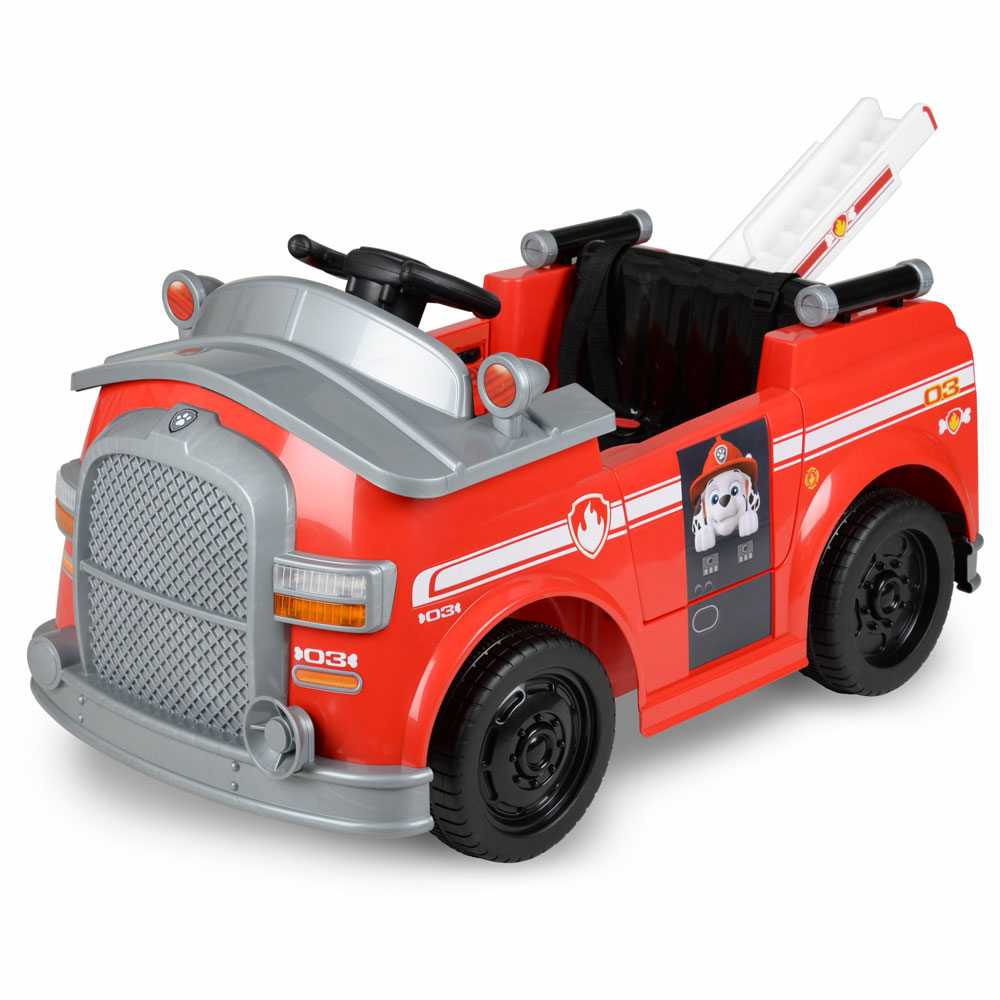 marshalls fire truck 6v