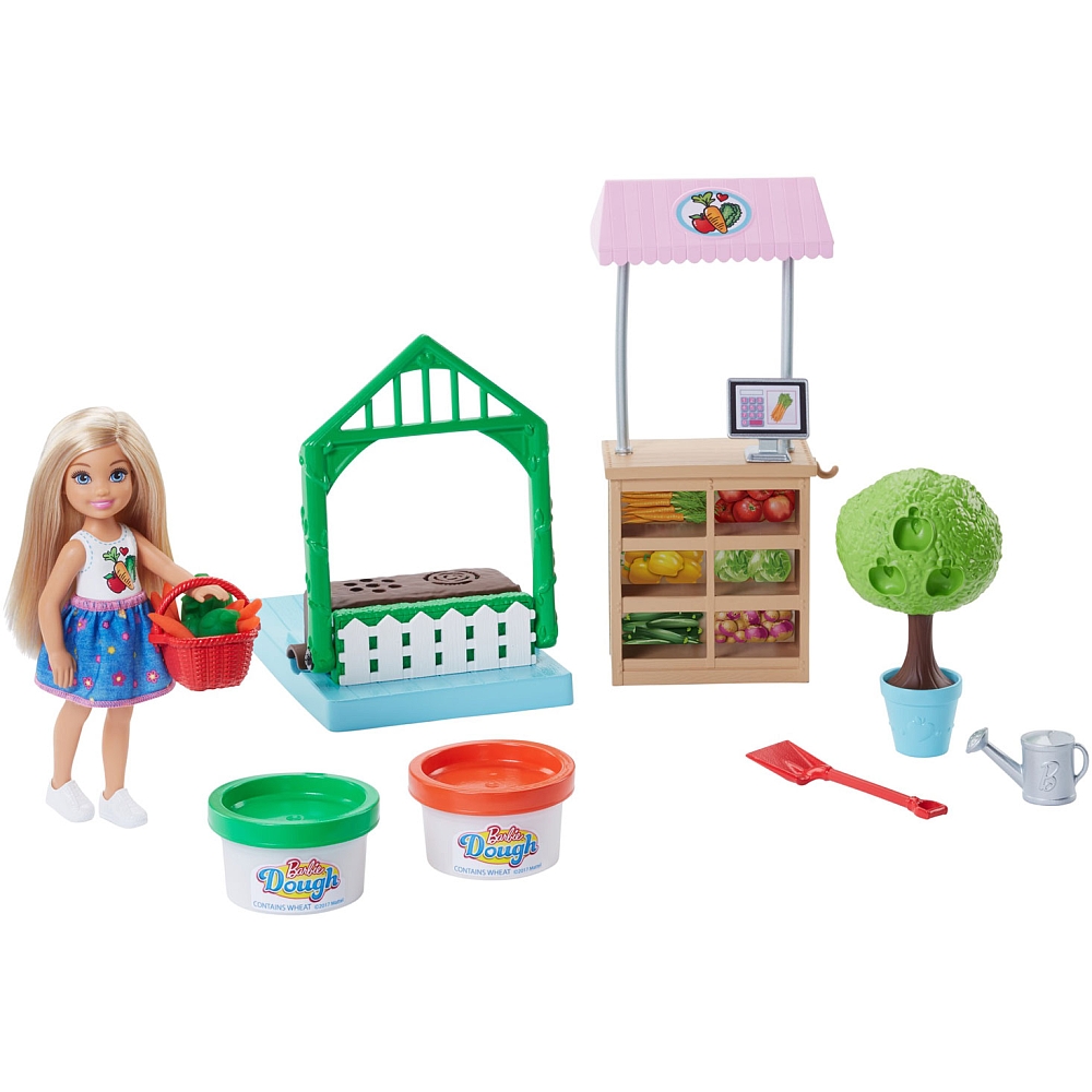 barbie chelsea fruit & veggies playset