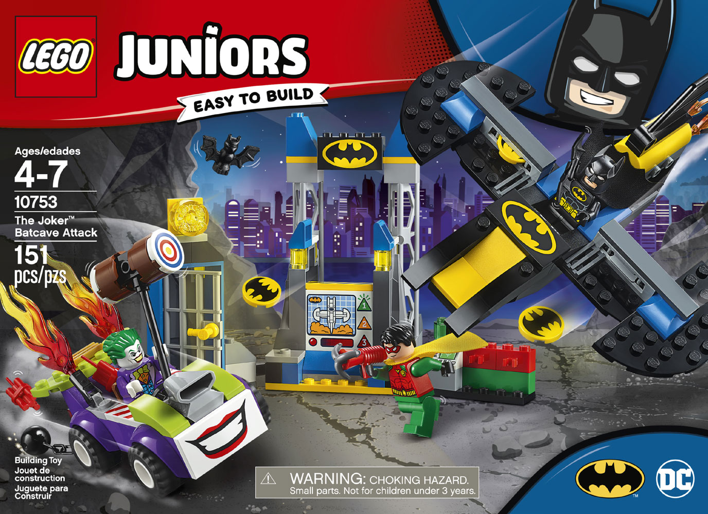 LEGO Juniors The Joker™ Batcave Attack 10753 | Toys R Us Canada