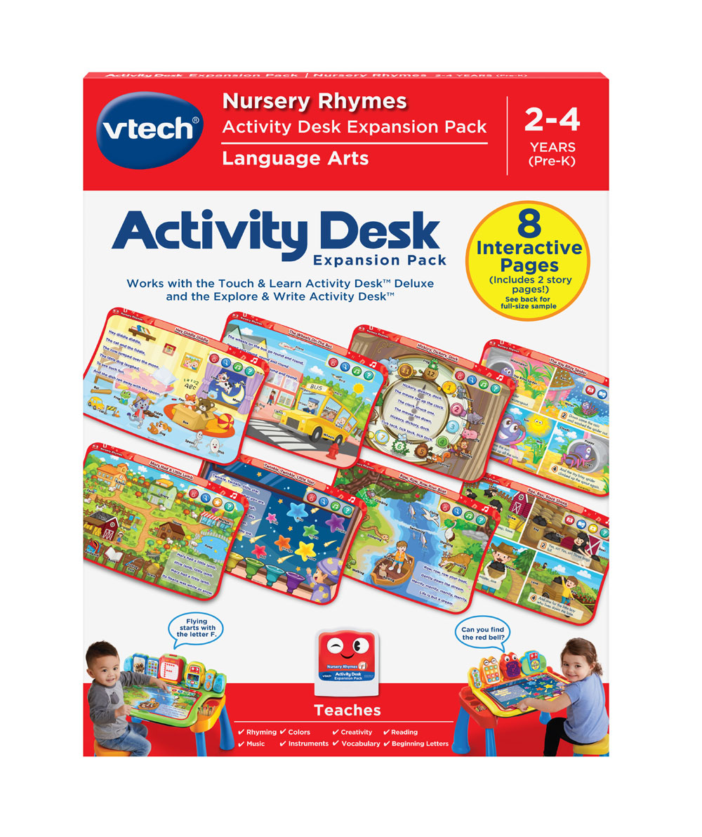 Touch & Learn Activity Desk Deluxe Nursery Rhymes English Edition