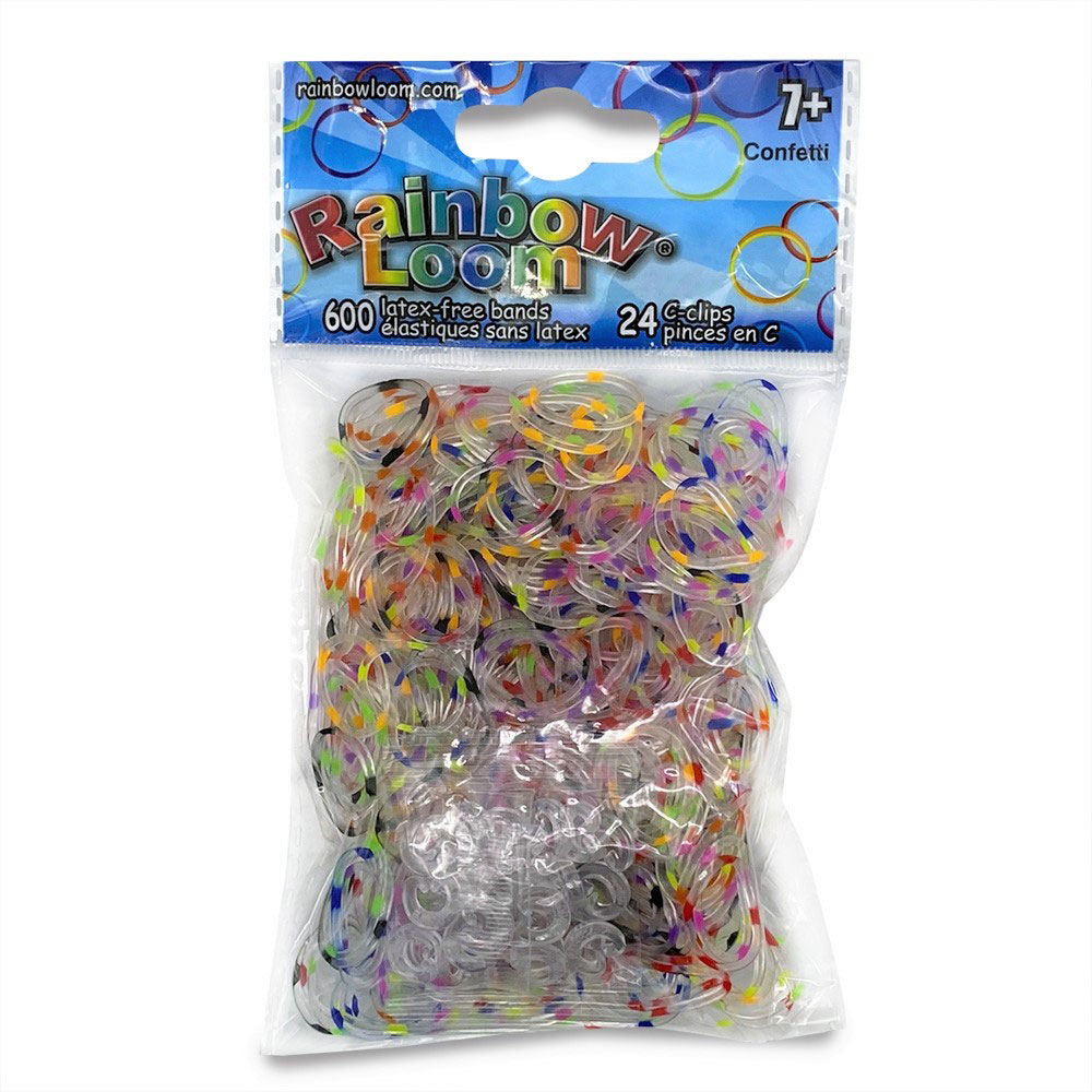 Rainbow Loom Confetti Mix Bands