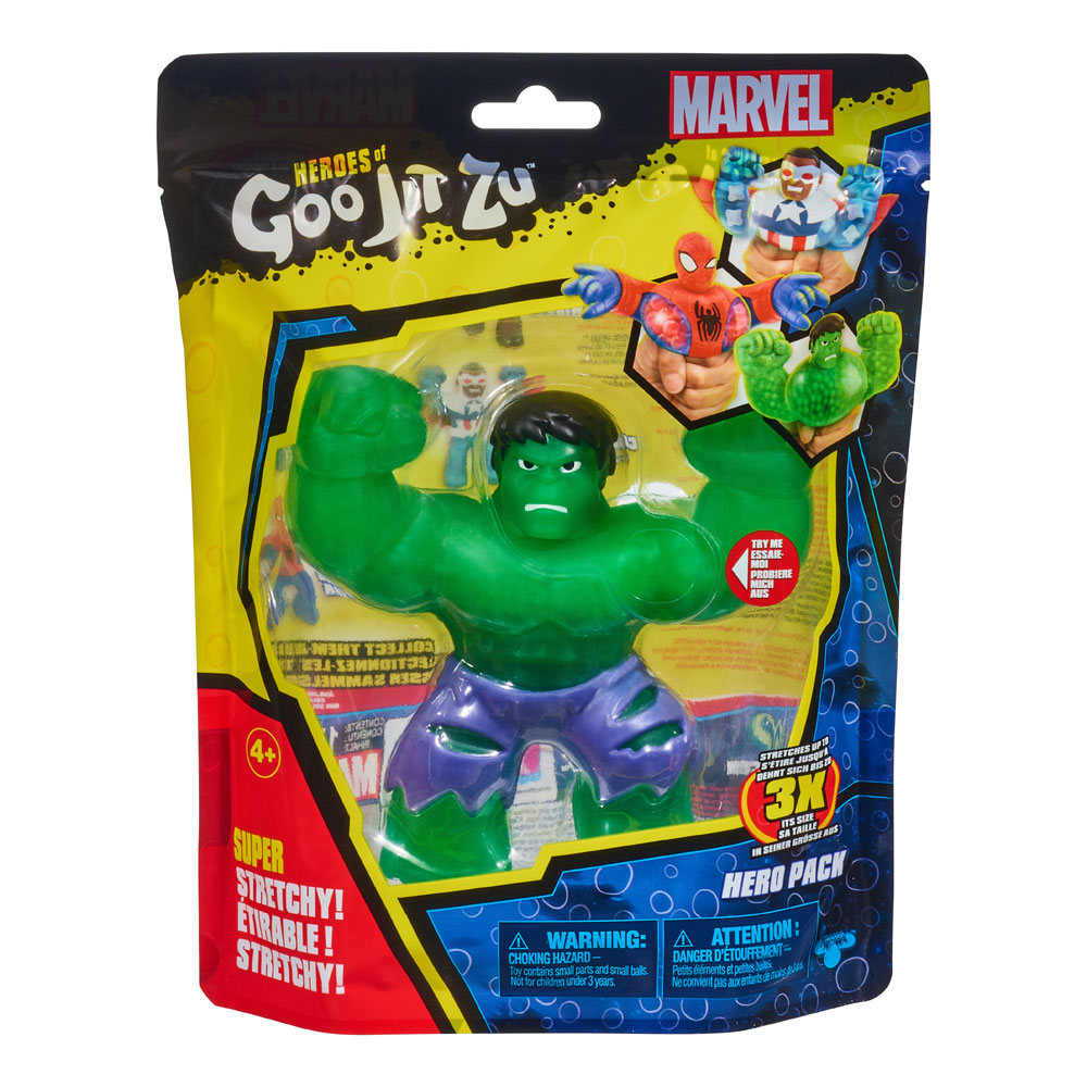 Heroes Of Goo Jit Zu Marvel S5 Hero Pack The Incredible Hulk 