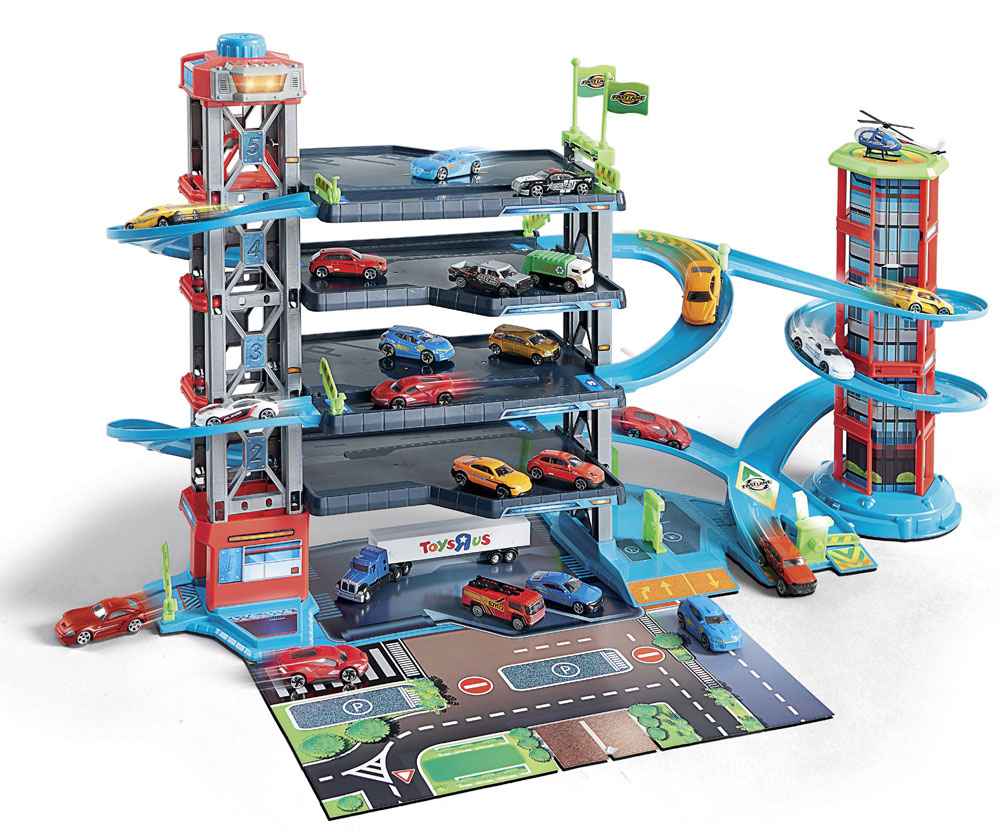 Fast Lane Multi Level Parking Garage Playset Toys R Us Canada   79621408 1 