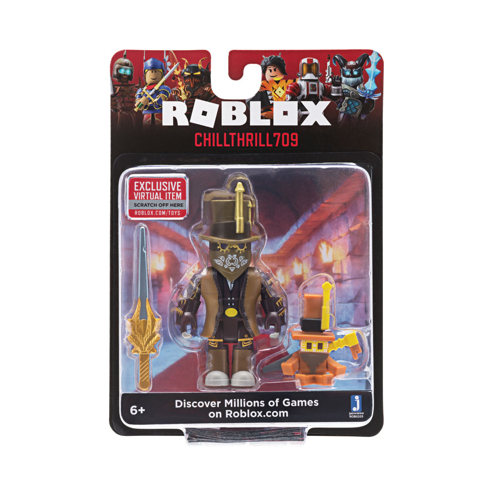 Roblox Figure Chillthrill709 Pack English Edition Toys R Us Canada - roblox chillthrill709 action figure free robux in real life