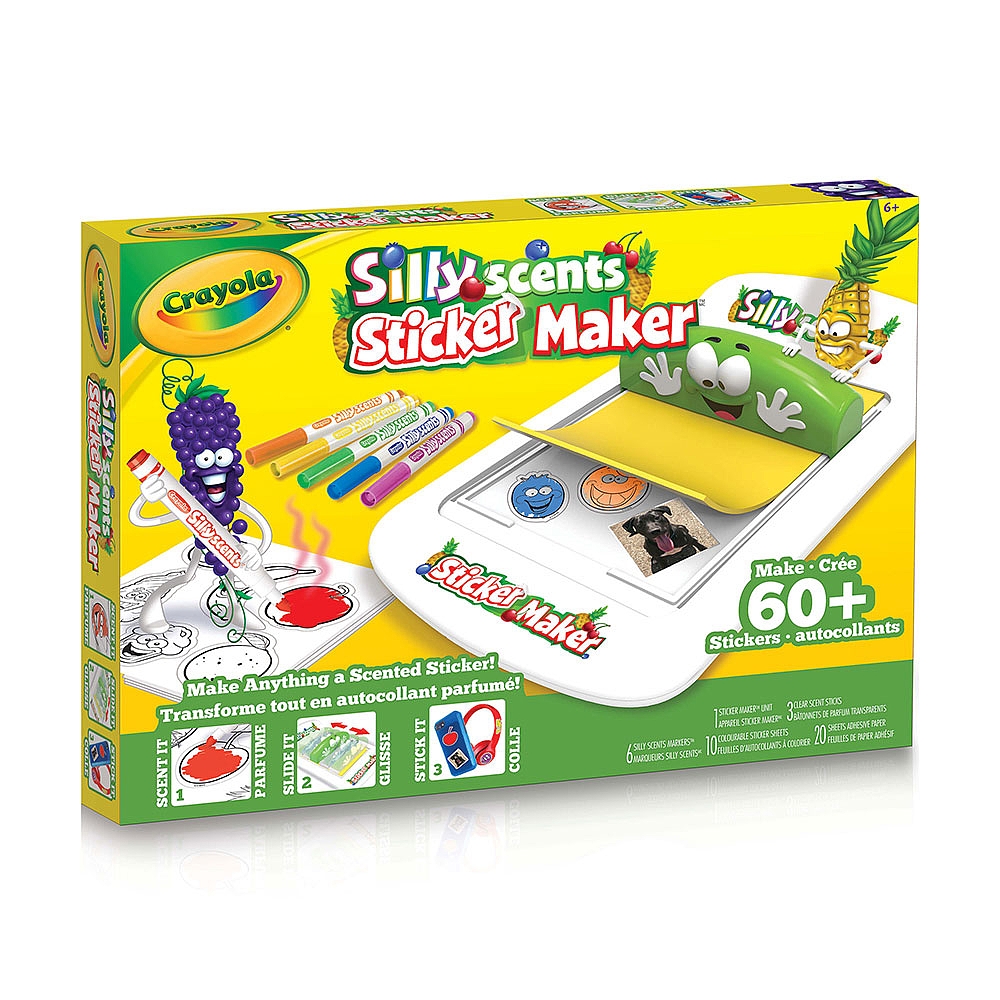 Crayola Silly Scents Sticker Maker Toys R Us Canada