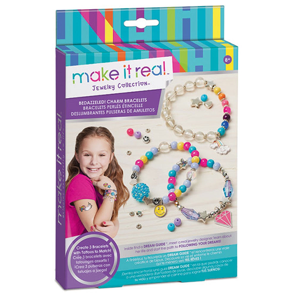 Make It Real Beaded Charm Bracelets Digital Dream | Toys R Us Canada