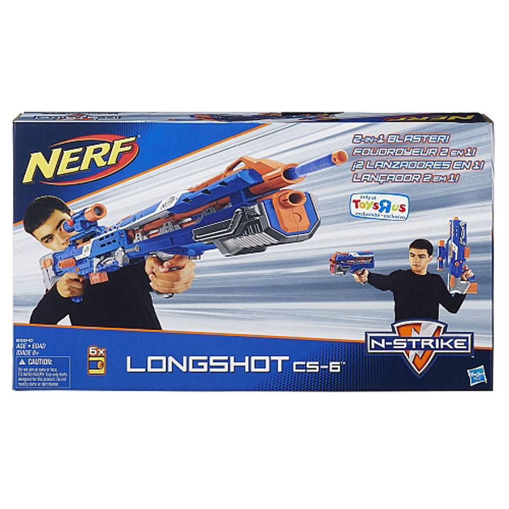 NERF N-Strike Longshot CS-6 Blaster 