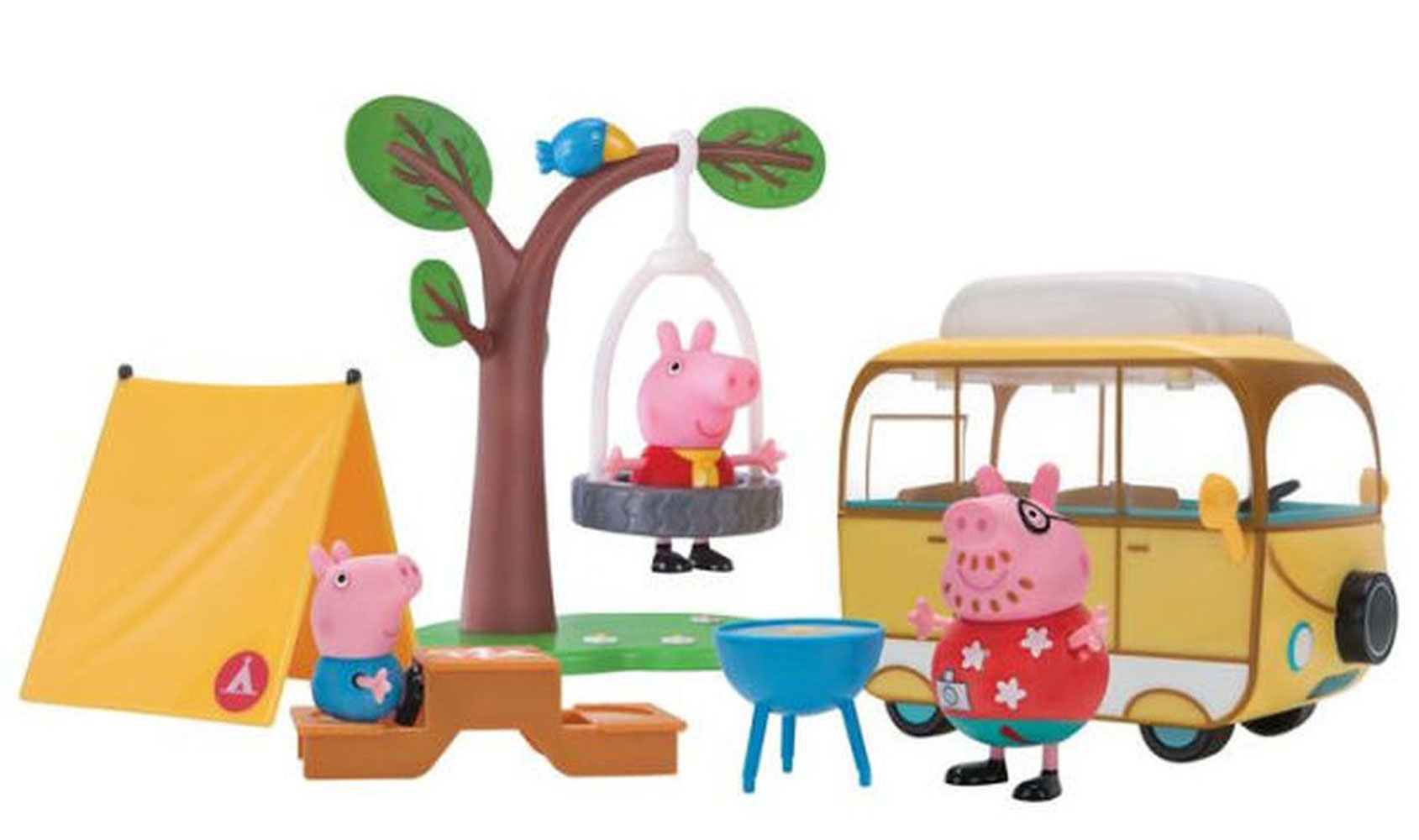 peppa pig camping trip toy