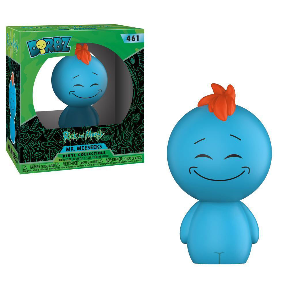 Funko Dorbz! Animations: Rick and Morty - Mr. Meeseeks Vinyl Figure ...