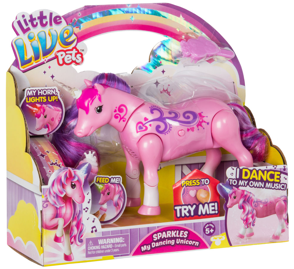 little live pets shimmer my dancing unicorn