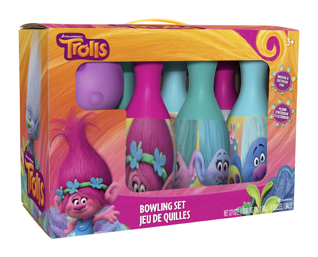 trolls bowling set