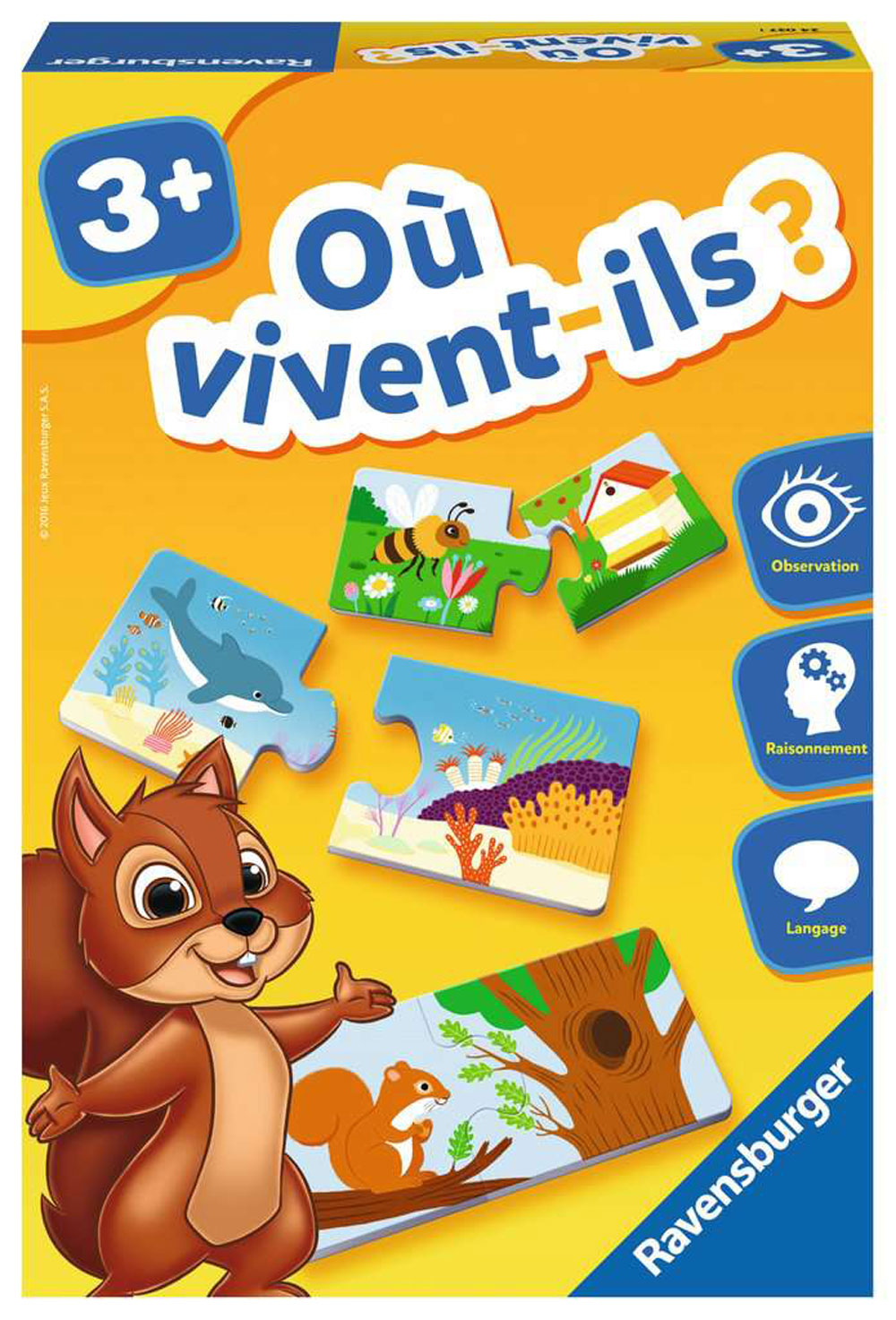 Ravensburger Jeu De Où Vivent Ils Seulement Français Toys R Us Canada 