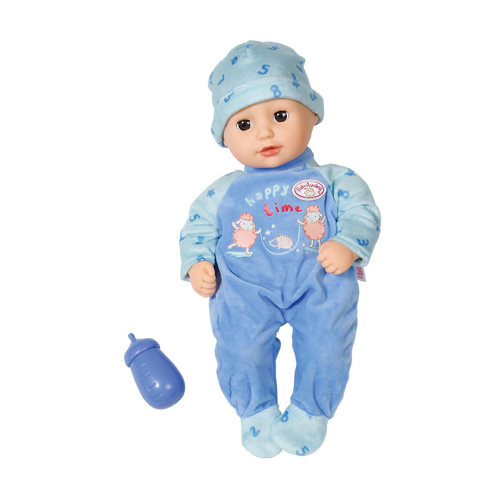 Baby Annabell Little Alexander 36cm with sleeping eyes, romper and hat ...