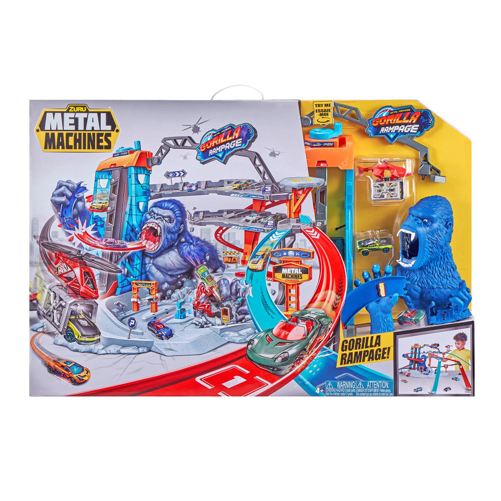 playset veiculos zuru gorilla garage