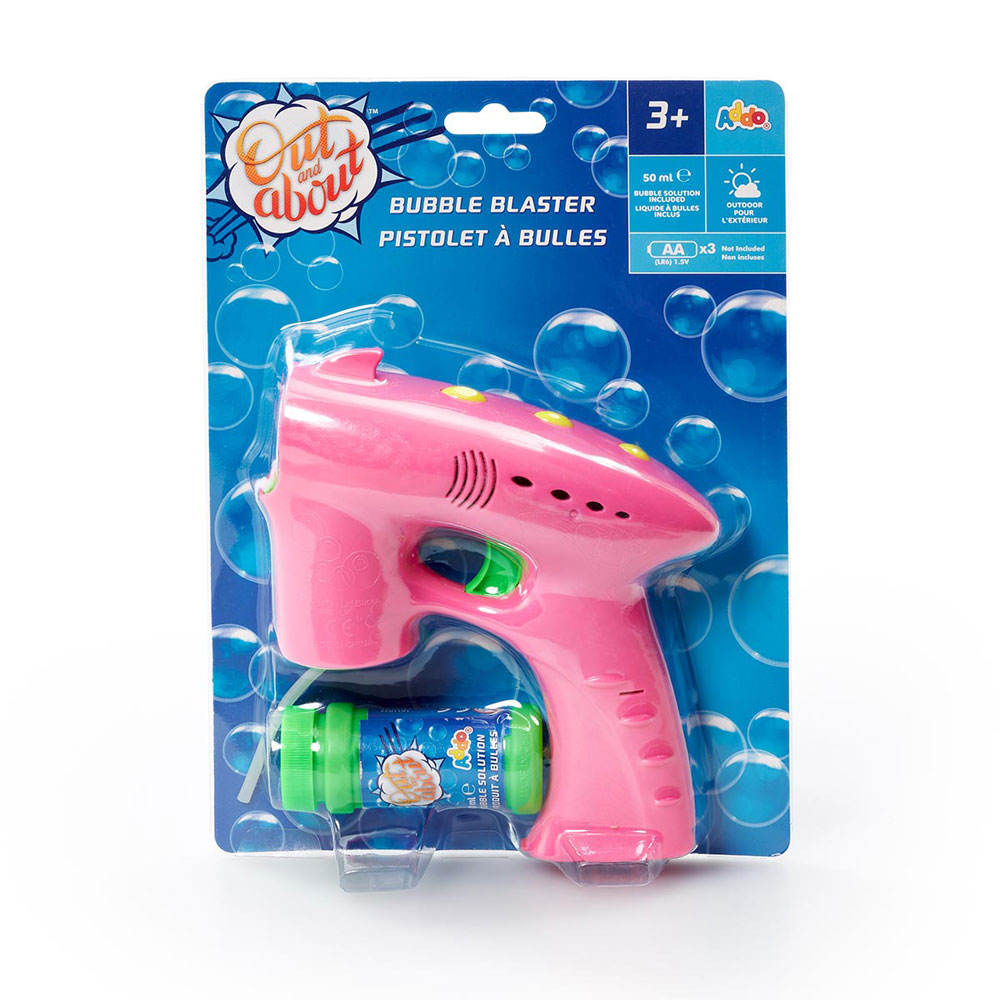 bubble blaster toy gun