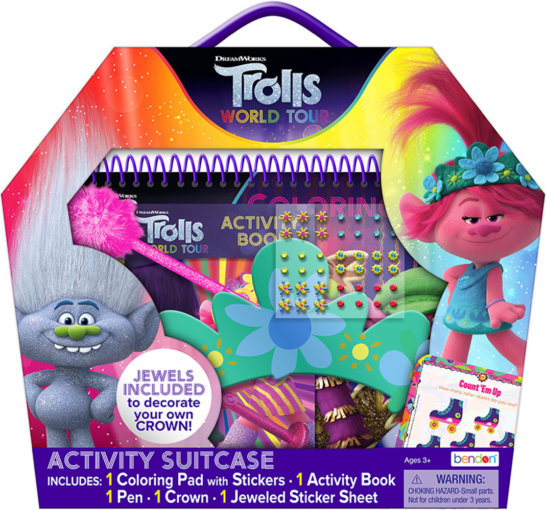 Trolls Activity Suitcase - English Edition | Toys R Us Canada