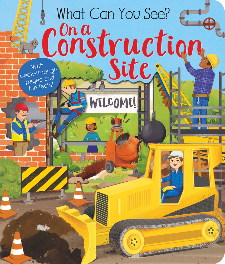 What Can You See? On a Construction Site - English Edition | Toys R Us ...