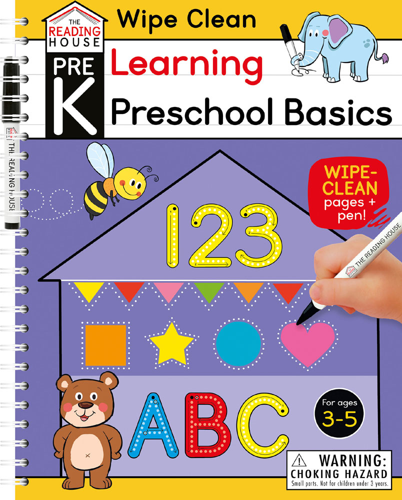 Learning Preschool Basics (Pre-K Wipe Clean Workbook) - English Edition ...