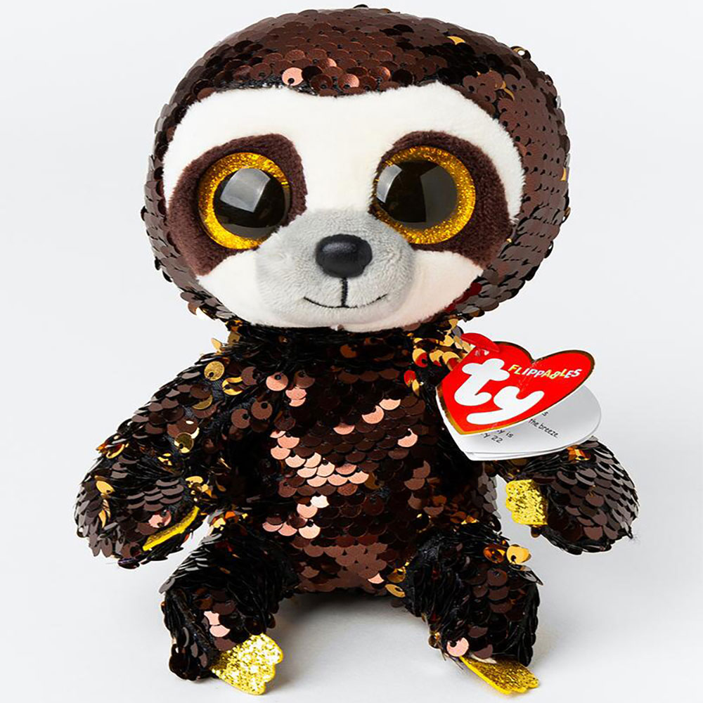 Ty Dangler Sloth sequin brown reg | Toys R Us Canada