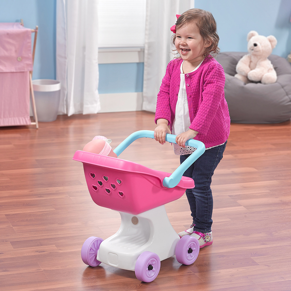 Step2 Love and Care Doll Stroller - Pink | Toys R Us Canada