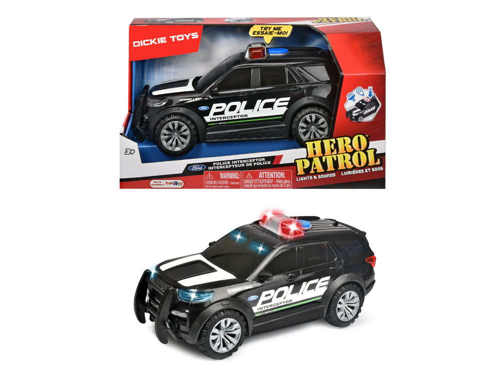 Dickie Toys Intercepteur de police Ford 27 Cm