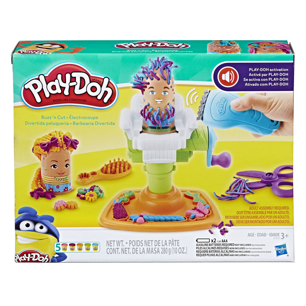 Play Doh Buzz N Cut Barber Shop Set Toys R Us Canada   589C570F 1 