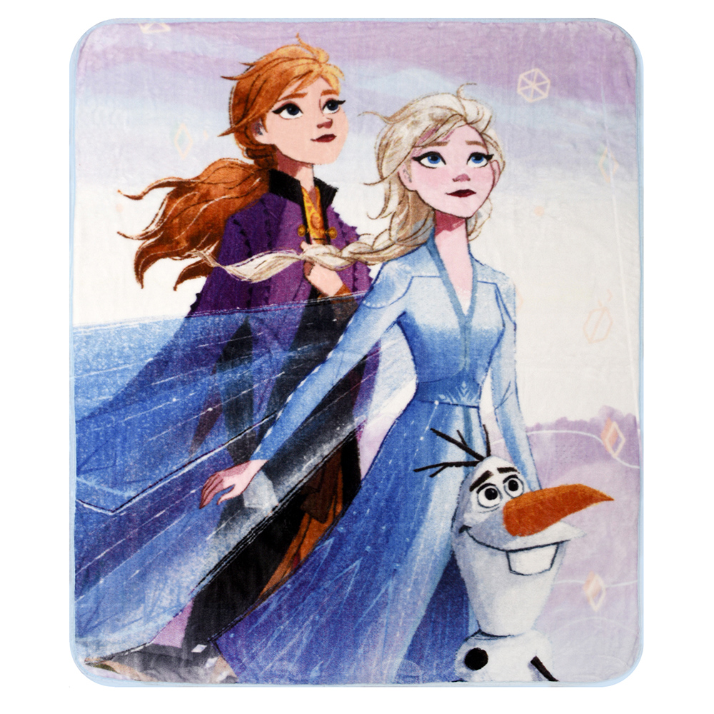 Disney Frozen Kids Fleece Throw Blanket (50x60