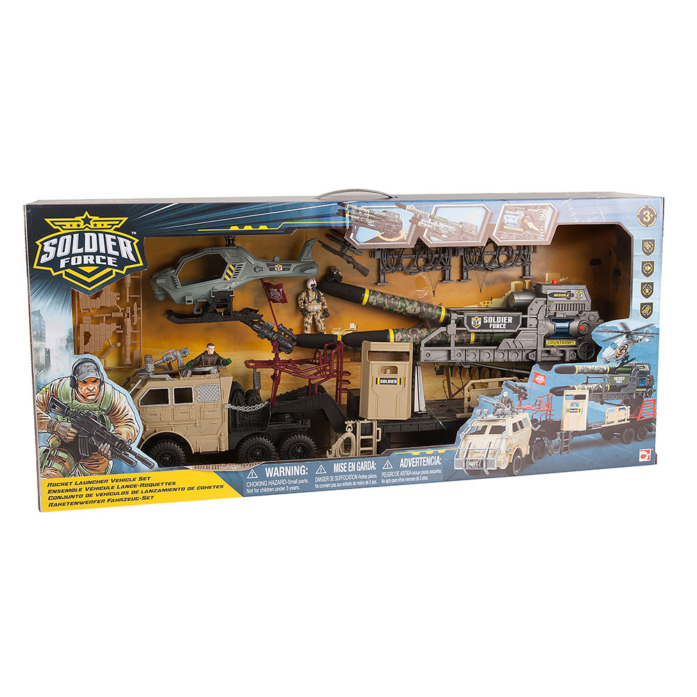 Soldier Force Rocket Launcher Vehicle Set - R Exclusive | Toys R Us Canada