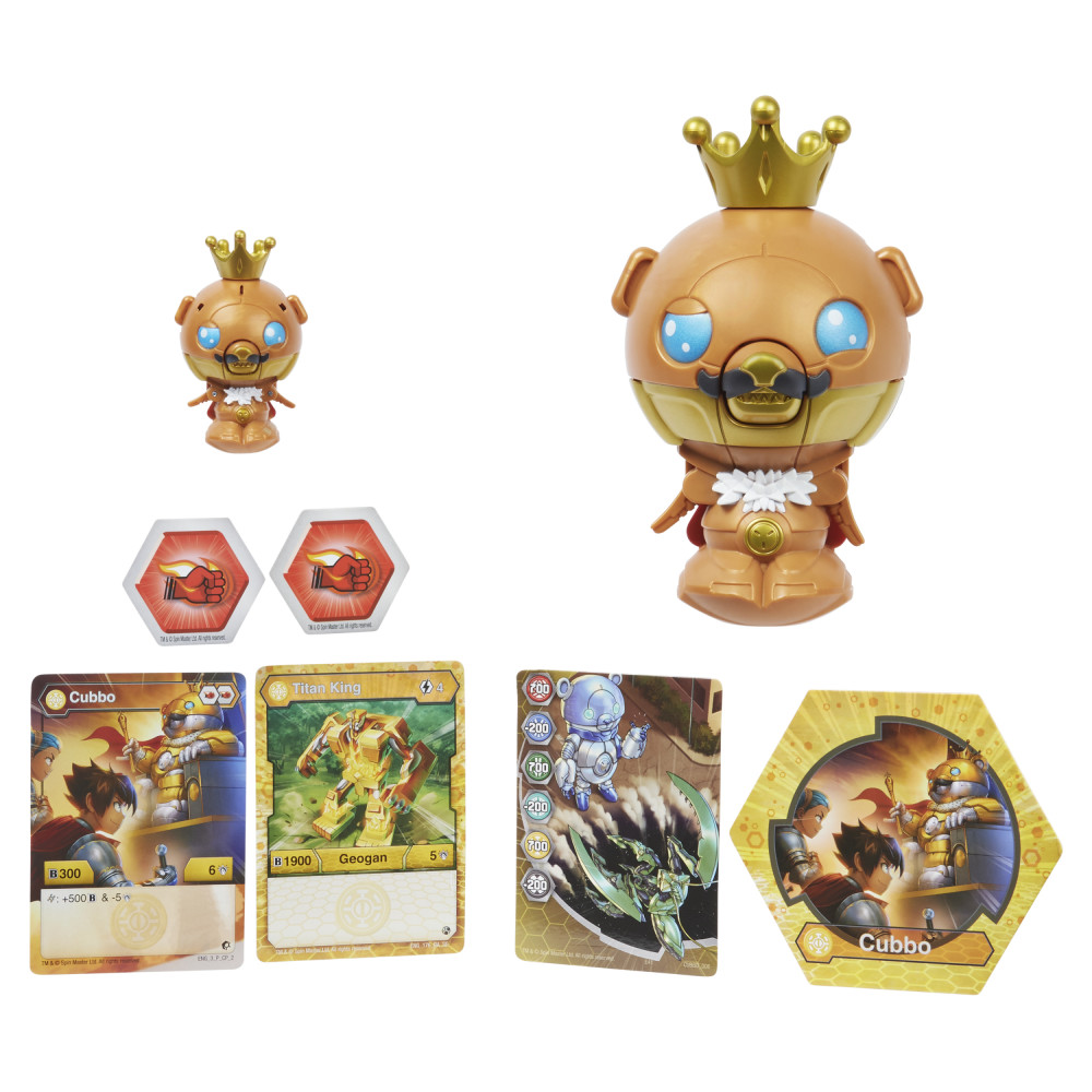 Bakugan, Cubbo Deka Pack with Exclusive Jumbo King Cubbo and