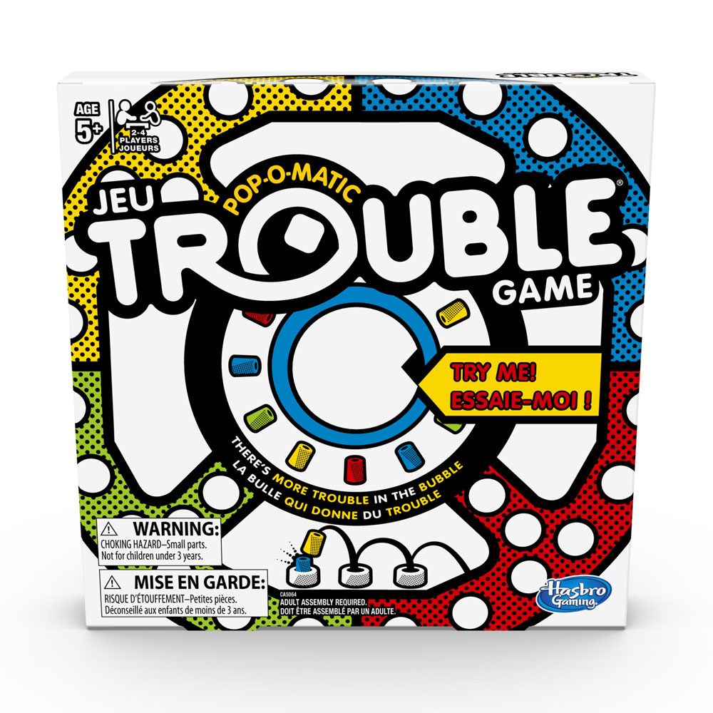 Hasbro Gaming - Trouble Game - styles may vary | Toys R Us Canada