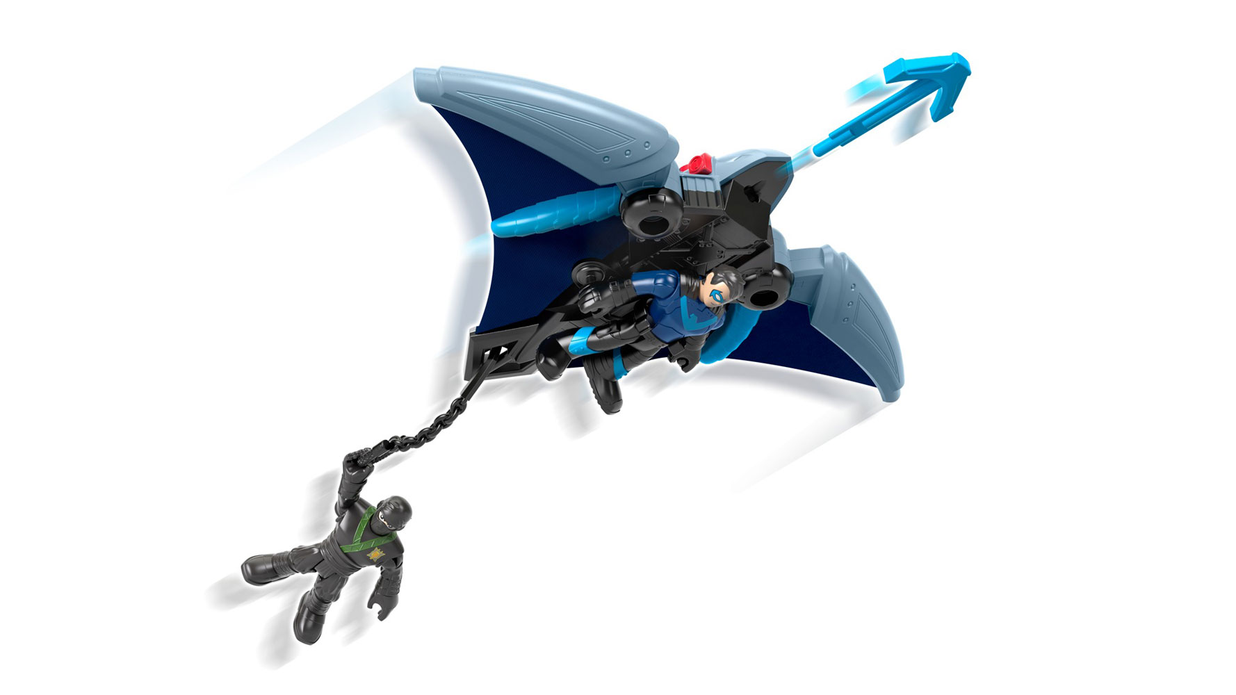 imaginext ninja nightwing and glider