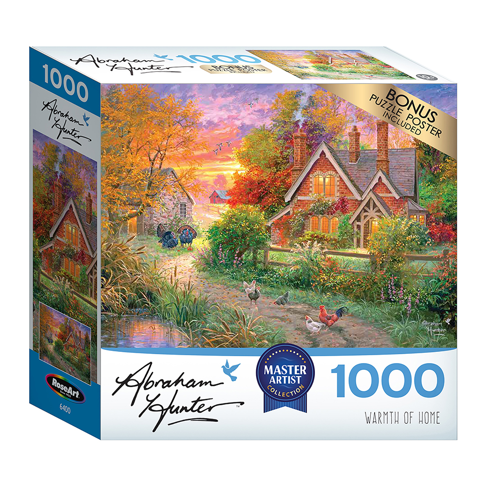 Cra-Z-Art - Abraham Hunter 1000pc Puzzle - Warmth of Home | Toys R Us ...