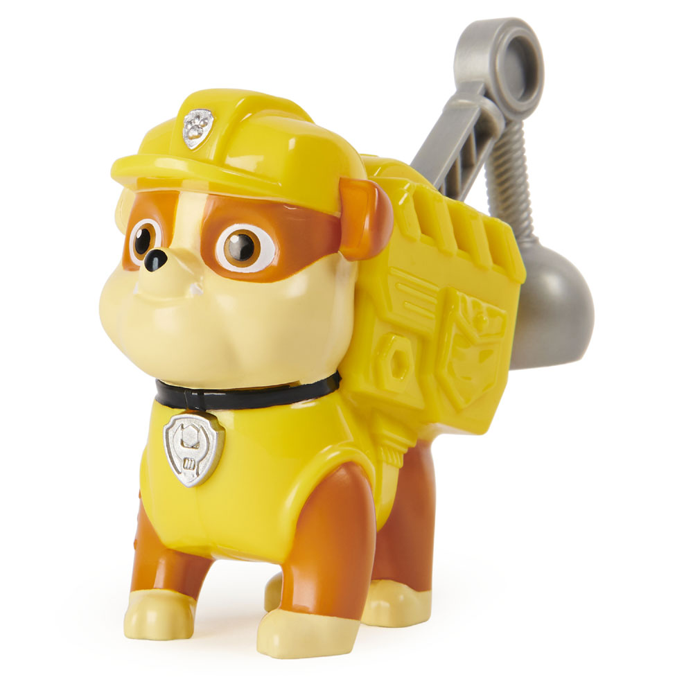 Paw Patrol Action Pack Rubble Collectible Figure With Sounds And Phrases Toys R Us Canada 