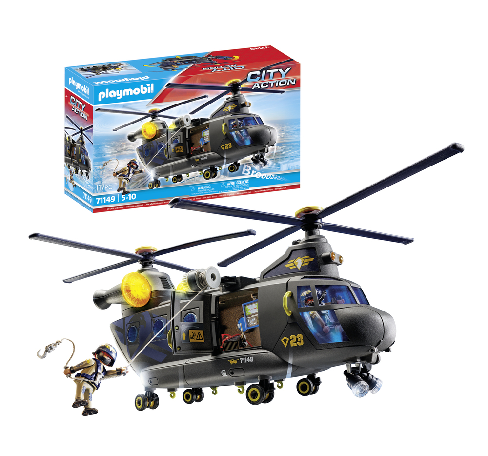 Playmobil - Tactical Police Large Helicopter | Toys R Us Canada