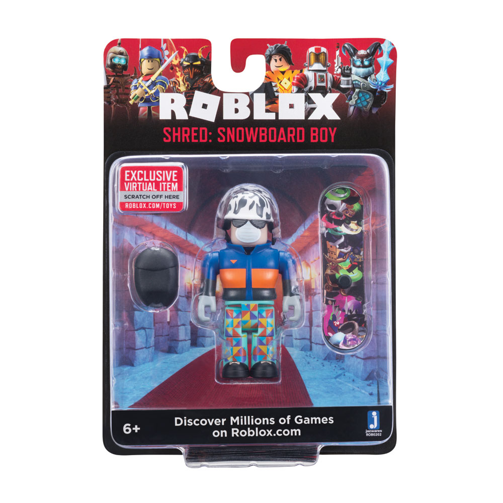 Roblox Figure Snowboard Boy W6 English Edition Toys R Us Canada - details about roblox 2019 shred snowboard boy action figure virtual code new