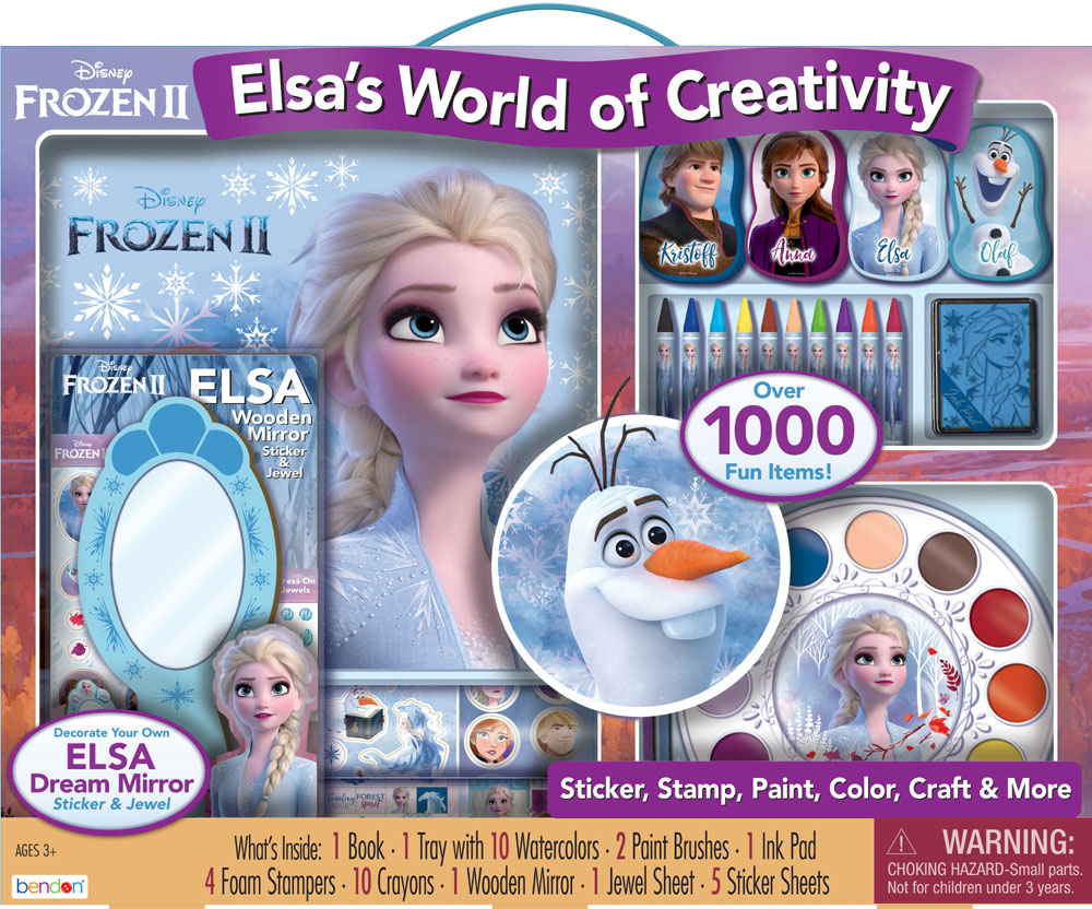 disney frozen world of creativity kit