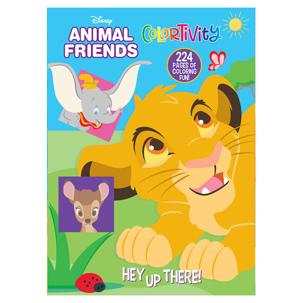 Disney Animal Friends 224 Page Coloring - English Edition | Toys R Us ...