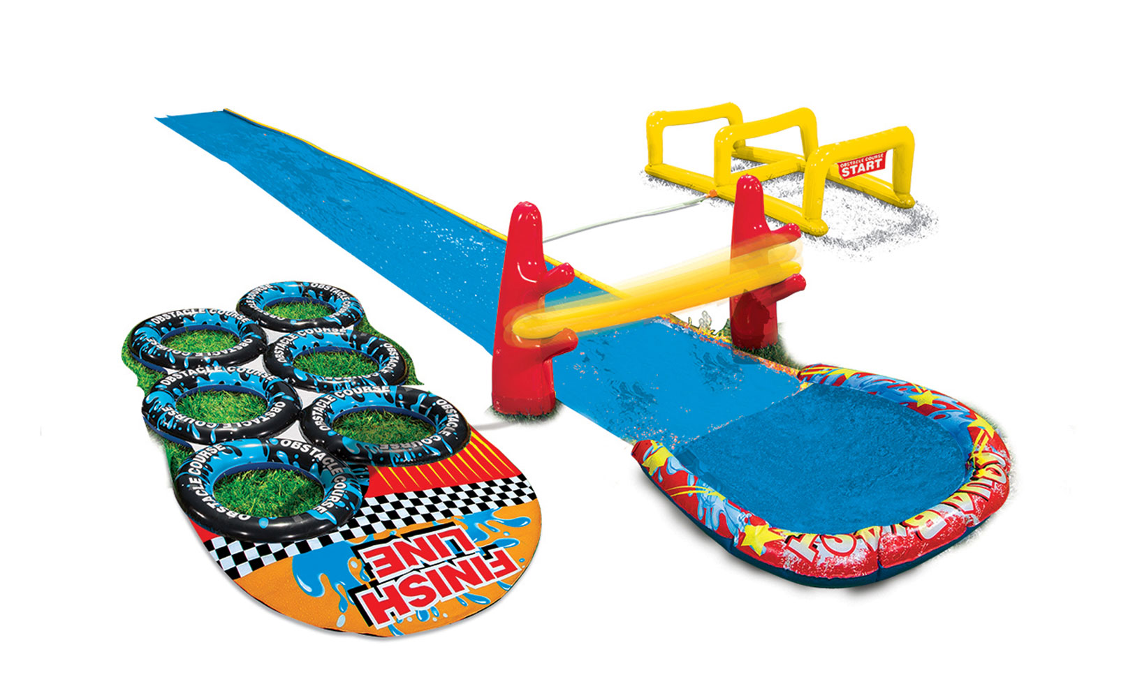 Aqua Blast Obstacle Course Slide Toys R Us Canada