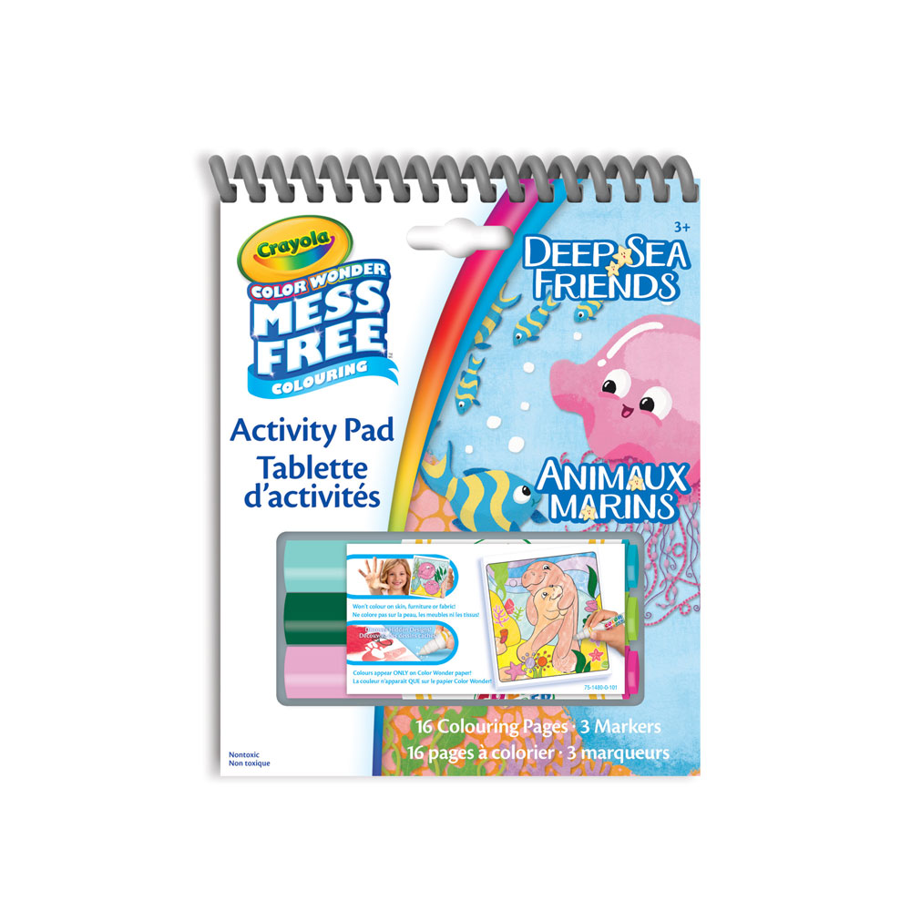 Crayola Color Wonder Mess-Free Colouring Pages and Mini Markers - Gabb —  Bright Bean Toys