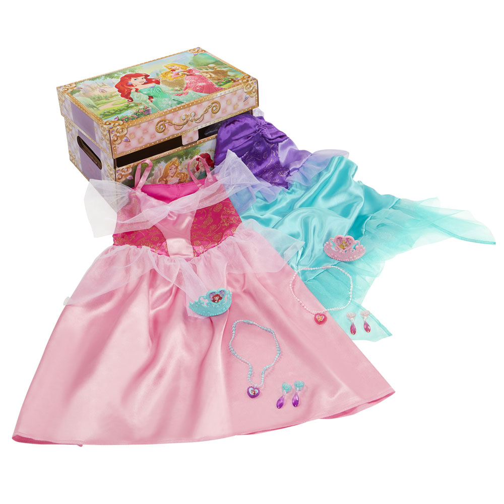 Disney Princess Ariel And Aurora Dress Up Trunk Pretend Play Toys English Edition Toys R Us Canada 