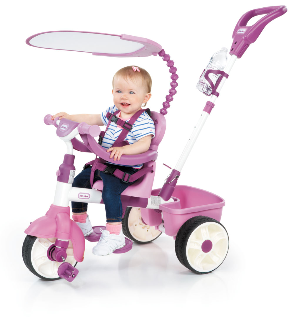 pink toddler trike